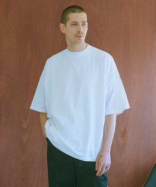 Oversize Mock Neck Tee