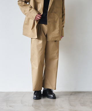 Wide Two-Tuck Pants【予約商品】