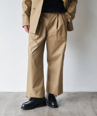 Wide Two-Tuck Pants【予約商品】