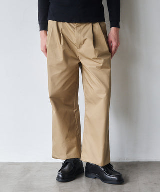 Wide Two-Tuck Pants【予約商品】